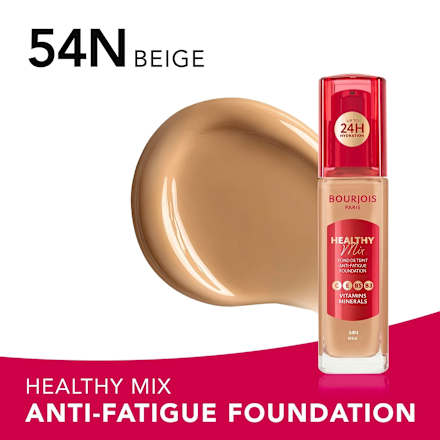 Фон дьо тен Healty Mix Anti-Fatigue, Nr. 54N Beige BOURJOIS PARIS