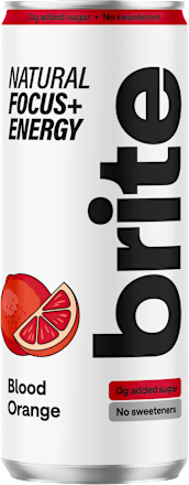 Naravna energijska pijača, rdeča pomaranča brite drinks