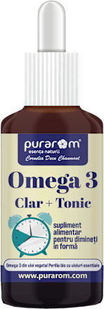 Omega 3 Clar si Tonic Purarom