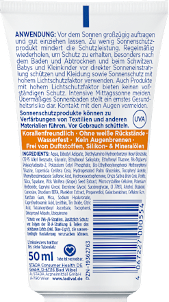 Ladival Empfindliche & Normale Haut Sonnenschutz Lotion Gesicht LSF50+ Ladival