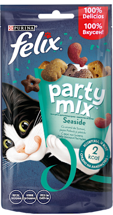 Dopunska hrana za odrasle mačke party mix - Ocean mix Felix
