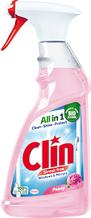 Ablaktisztító spray peony Clin