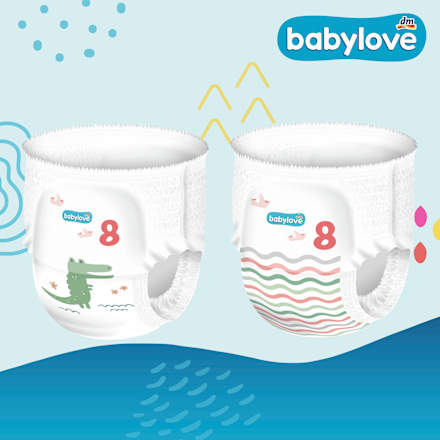 Bugyipelenka 8-as méret, 19+ kg, havi csomag babylove