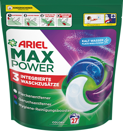 Colorwaschmittel Pods Max Power ARIEL