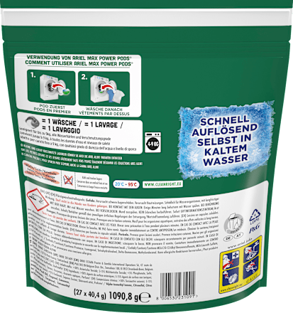 Colorwaschmittel Pods Max Power ARIEL