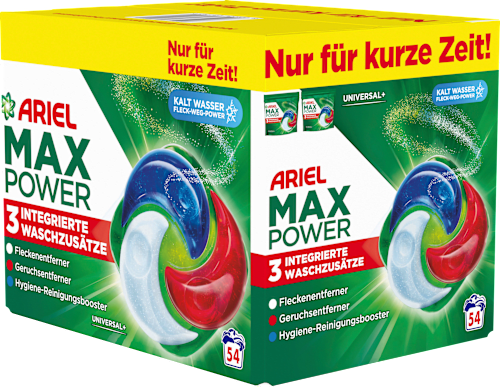 Vollwaschmittel Pods Max Power ARIEL