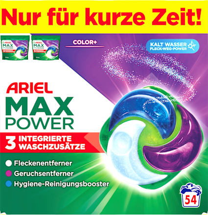Colorwaschmittel Pods Max Power ARIEL