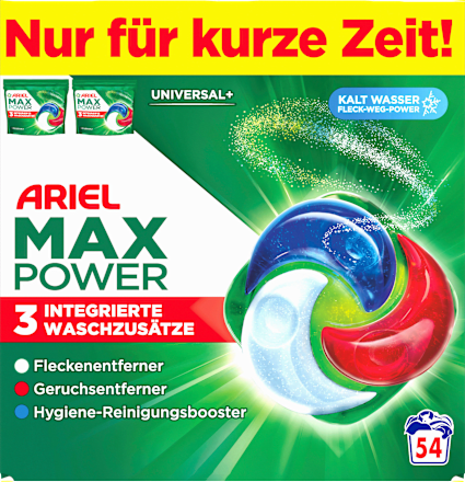 Vollwaschmittel Pods Max Power ARIEL
