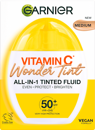 Wonder Tint vitamin C dnevni tonirani fluid - srednji GARNIER