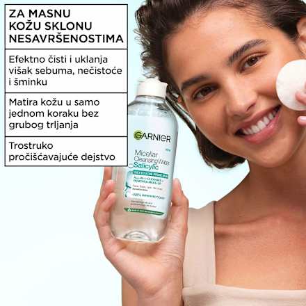 SALICYLIC micelarna voda za lice  GARNIER SKIN NATURALS