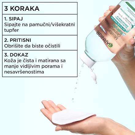 SALICYLIC micelarna voda za lice  GARNIER SKIN NATURALS
