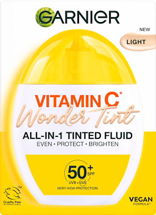 Wonder Tint vitamin C dnevni tonirani fluid - svetli  GARNIER