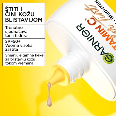Wonder Tint vitamin C dnevni tonirani fluid - svetli  GARNIER
