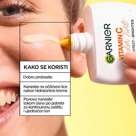 Vitamin C dnevni tonirani fluid svetli  GARNIER