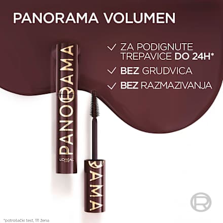 PANORAMA VOLUME MILLION LASHES maskara BORDEAUX L'ORÉAL PARiS