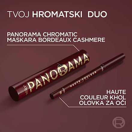 PANORAMA VOLUME MILLION LASHES maskara BORDEAUX L'ORÉAL PARiS