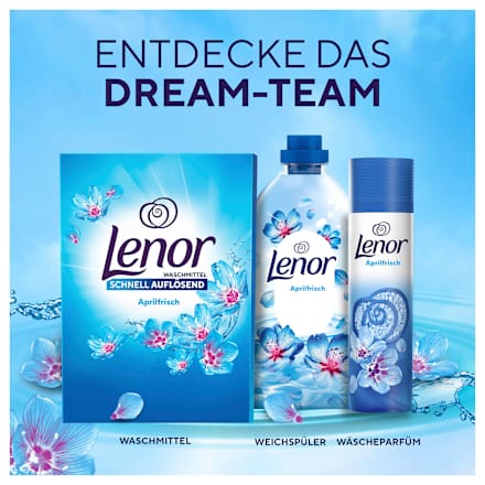 Vollwaschmittel Pulver Aprilfrisch Lenor