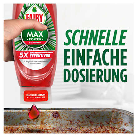 Spülmittel Max Power Granatapfel  FAIRY