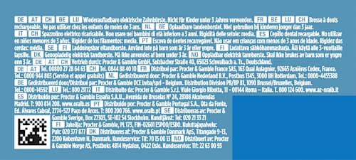 Elektrische Zahnbürste Vitality PRO blue Oral-B