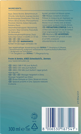 Kopfhautmaske DermaXPro Feuchtigkeits-Ritual inkl. Kopfhautmassager head&shoulders