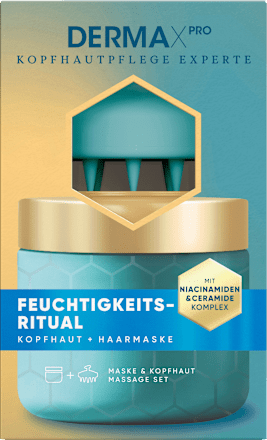 Kopfhautmaske DermaXPro Feuchtigkeits-Ritual inkl. Kopfhautmassager head&shoulders