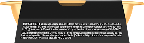 Nassfutter Katze mit nachhaltigen Weißfisch Filets Sheba