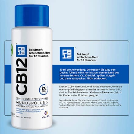 Mundspülung mint CB12