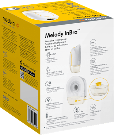 Milchpumpe Melody InBra tragbar, elektrisch Medela