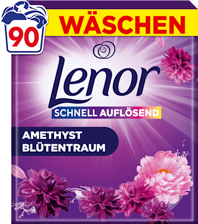 Colorwaschmittel Pulver Blütentraum Lenor