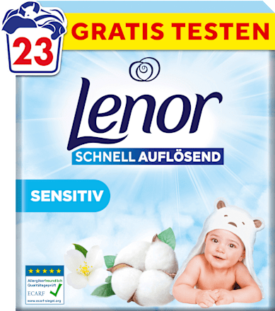 Vollwaschmittel Pulver Sensitiv Lenor