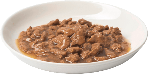 Nassfutter Katze mit Huhn & Pute in Sauce IAMS