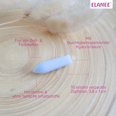 Befeuchtungszäpfchen Elanee