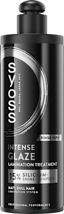 Tretma za lase z učinkom laminacije Intense Glaze syoss