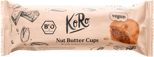 Nutbutter Cups Bio Blonde Salted Pistachio KoRo