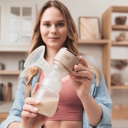 přenosná elektrická odsávačka mateřského mléka powerPUMP Canpol babies