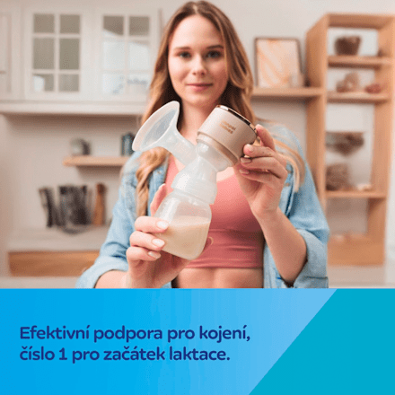 přenosná elektrická odsávačka mateřského mléka powerPUMP Canpol babies