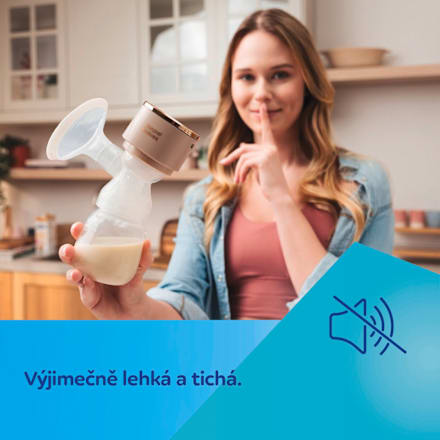 přenosná elektrická odsávačka mateřského mléka powerPUMP Canpol babies