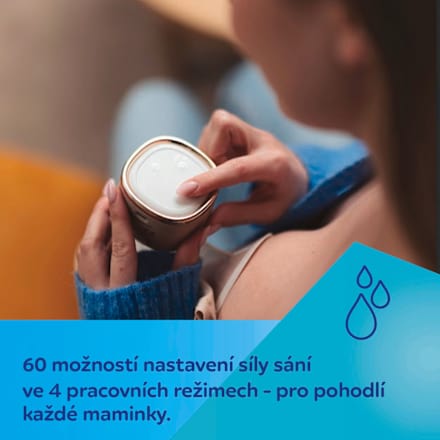 přenosná elektrická odsávačka mateřského mléka powerPUMP Canpol babies
