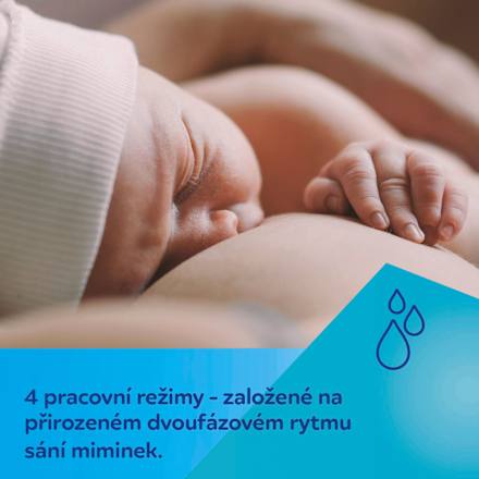 přenosná elektrická odsávačka mateřského mléka powerPUMP Canpol babies