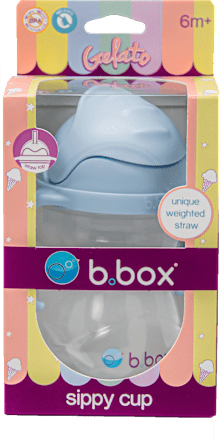 Bidon ze słomką 240 ml Gelato Bubblegum b.box