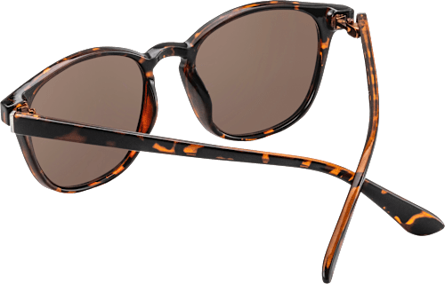 sluneční brýle, hnědé s žíhanými obroučkami SUNDANCE