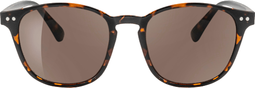 sluneční brýle, hnědé s žíhanými obroučkami SUNDANCE