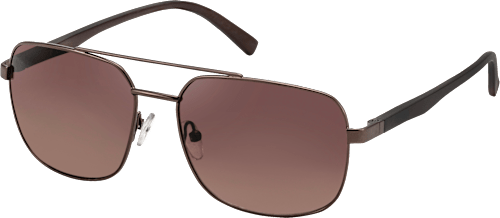 sluneční brýle, černé s kovovými obroučky SUNDANCE