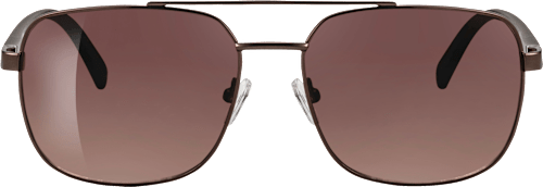 sluneční brýle, černé s kovovými obroučky SUNDANCE