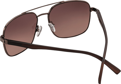 sluneční brýle, černé s kovovými obroučky SUNDANCE