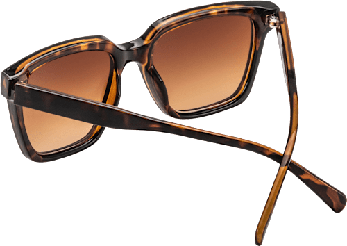 sluneční brýle, hnědé hranaté žíhané SUNDANCE