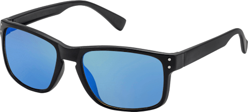 sluneční brýle sportovní černé s modrými skly SUNDANCE