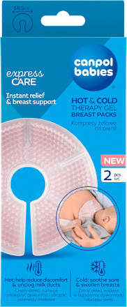 gelový obklad na prsa Hot & Cold  Canpol babies