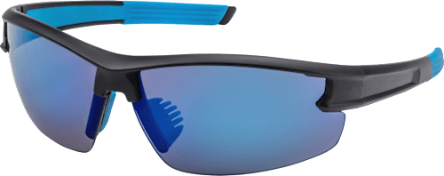 dětské sluneční brýle, sportovní polorámové s modrými skly SUNDANCE