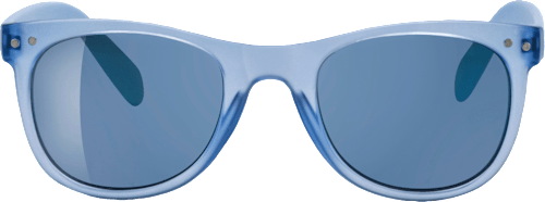 dětské sluneční brýle, modré s modrými skly SUNDANCE